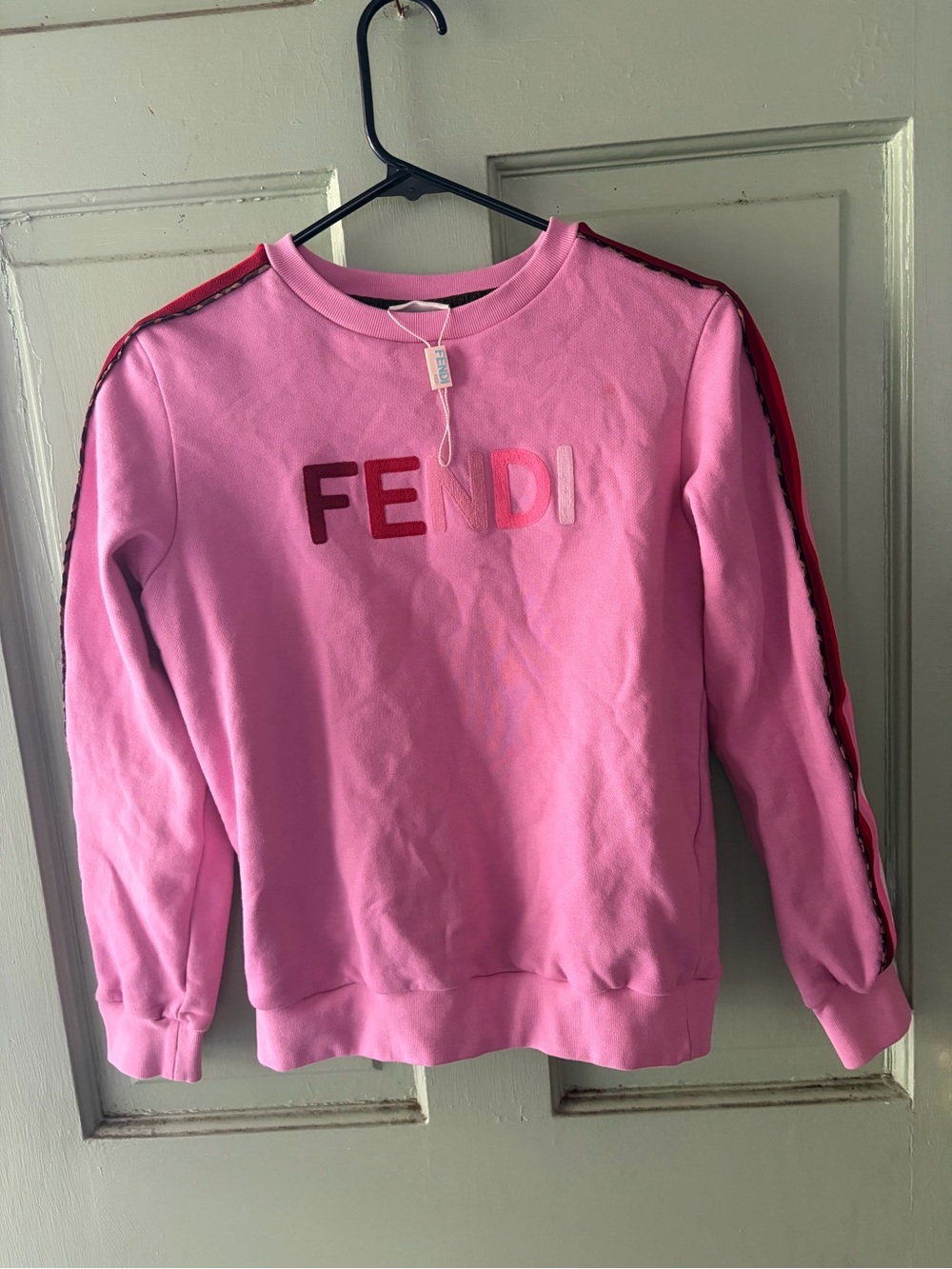 Fendi Crewneck Sweatshirt size 12+ new with defects